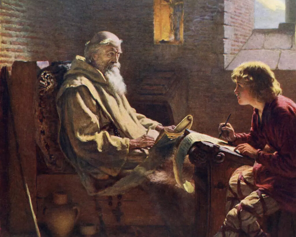 Embark on a transformative journey as you explore the remarkable story of salvation, recounted by the venerable Bishop Pechthelm. Experience the power of this narrative for yourself.