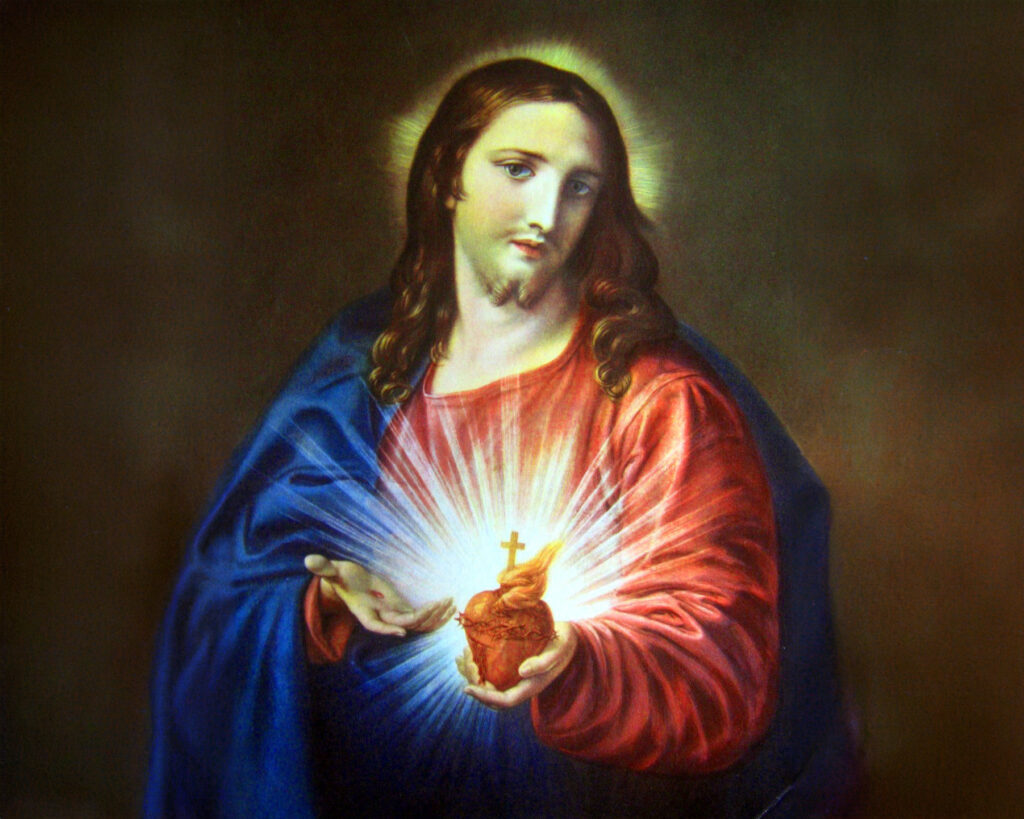Uncover the beauty of the Sacred Heart of Jesus, a devotion rooted in divine love and atonement for sins. Meditate on this sacred image to kindle fervent love in lukewarm souls.
