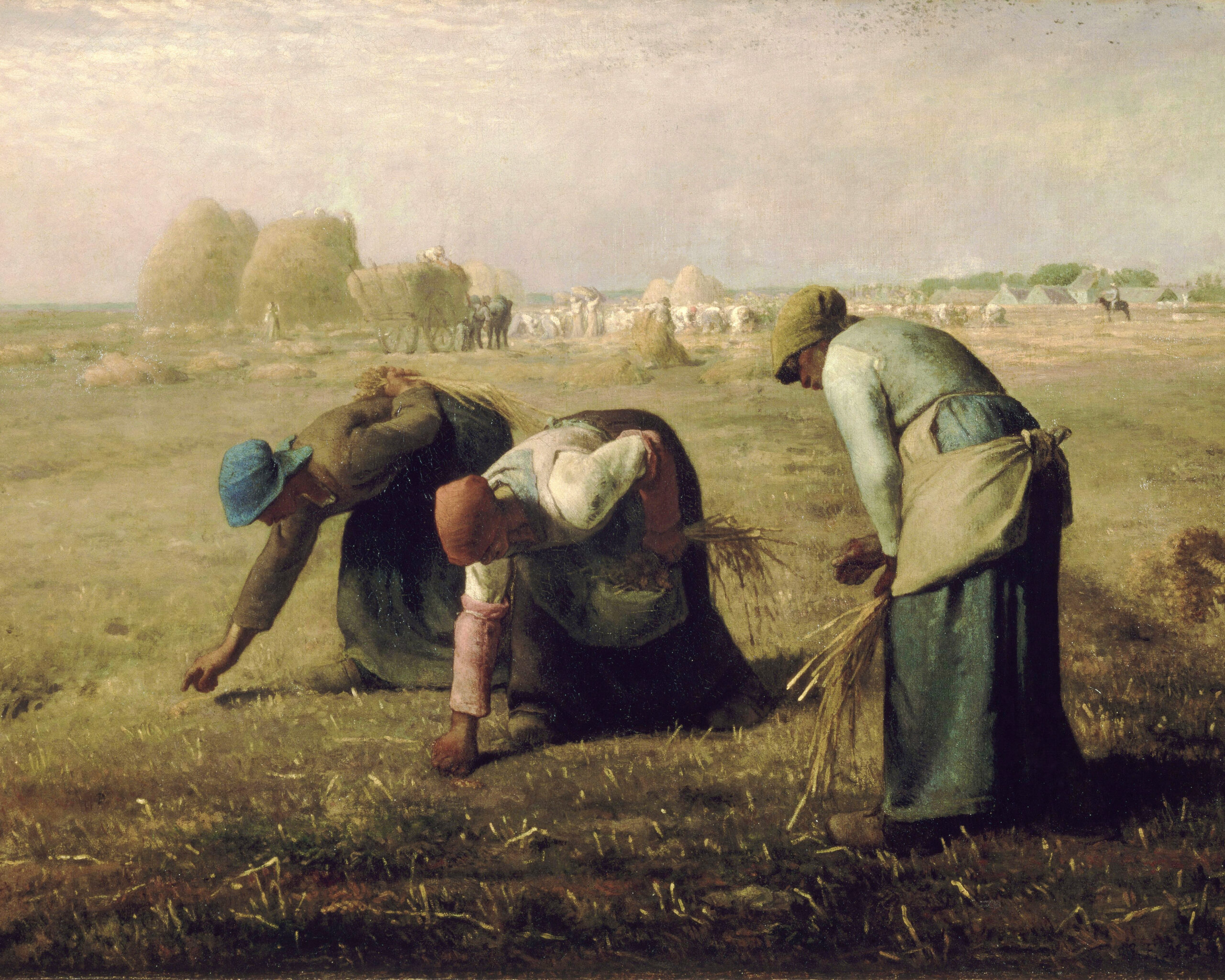 Jean-François Millet, The Gleaners, 1857 (Wikimedia Commons)
