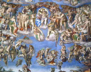 Michelangelo, The Last Judgment, 1541 (Wikimedia)