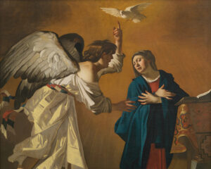 Jan Janssens, The Annunciation, 17th Century (Wikimedia Commons)