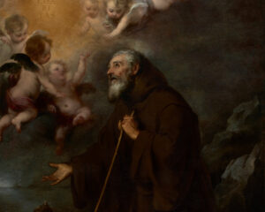 The Vision of Saint Francis of Paola, Bartolomé Esteban Murillo (1617–1682). 1670, oil on canvas. J. Paul Getty Museum / Wikimedia Commons