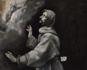 El Greco, Saint Francis Receiving the Stigmata, c. 1590 (Wikimedia Commons)