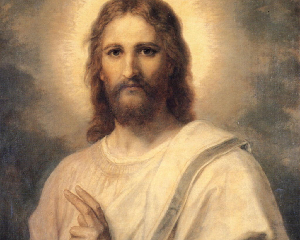 Figure of Christ, Heinrich Hofmann (1824-1911). 1884, oil on canvas. Wikimedia Commons