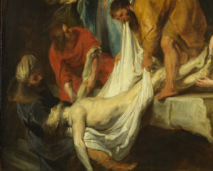 Entombment of Christ, Peter Paul Rubens (1577–1640), 1616 oil on panel. Courtauld Institute of Art / Wikimedia Commons