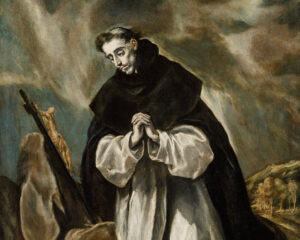 Saint Dominic in Prayer, El Greco (1541-1614), between 1605 and 1610, oil on canvas. Museum of Fine Arts Boston / Wikimedia Commons.