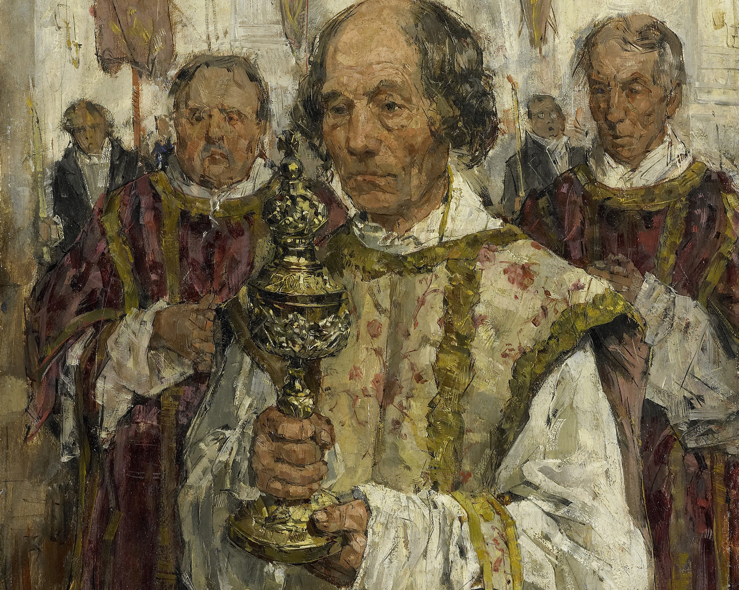 Procession in The Hague, Isaac Israels (1865-1934), 1881, oil on panel. Rijksmusum / Wikimedia Commons.