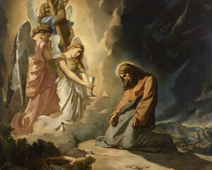 Christ in the Garden of Olives, Théodore Chassériau (1819-1856), 1840, oil on canvas. ©Musée des Beaux-Arts de Lyon, photographed by Alain Basset / Wikimedia Commons.