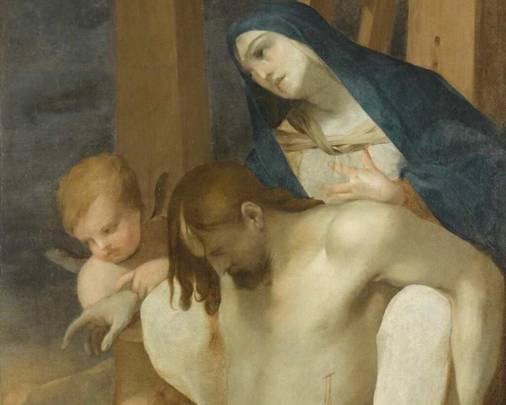 La Vierge de Pitié, Lubin Baugin. Wikimedia Commons.