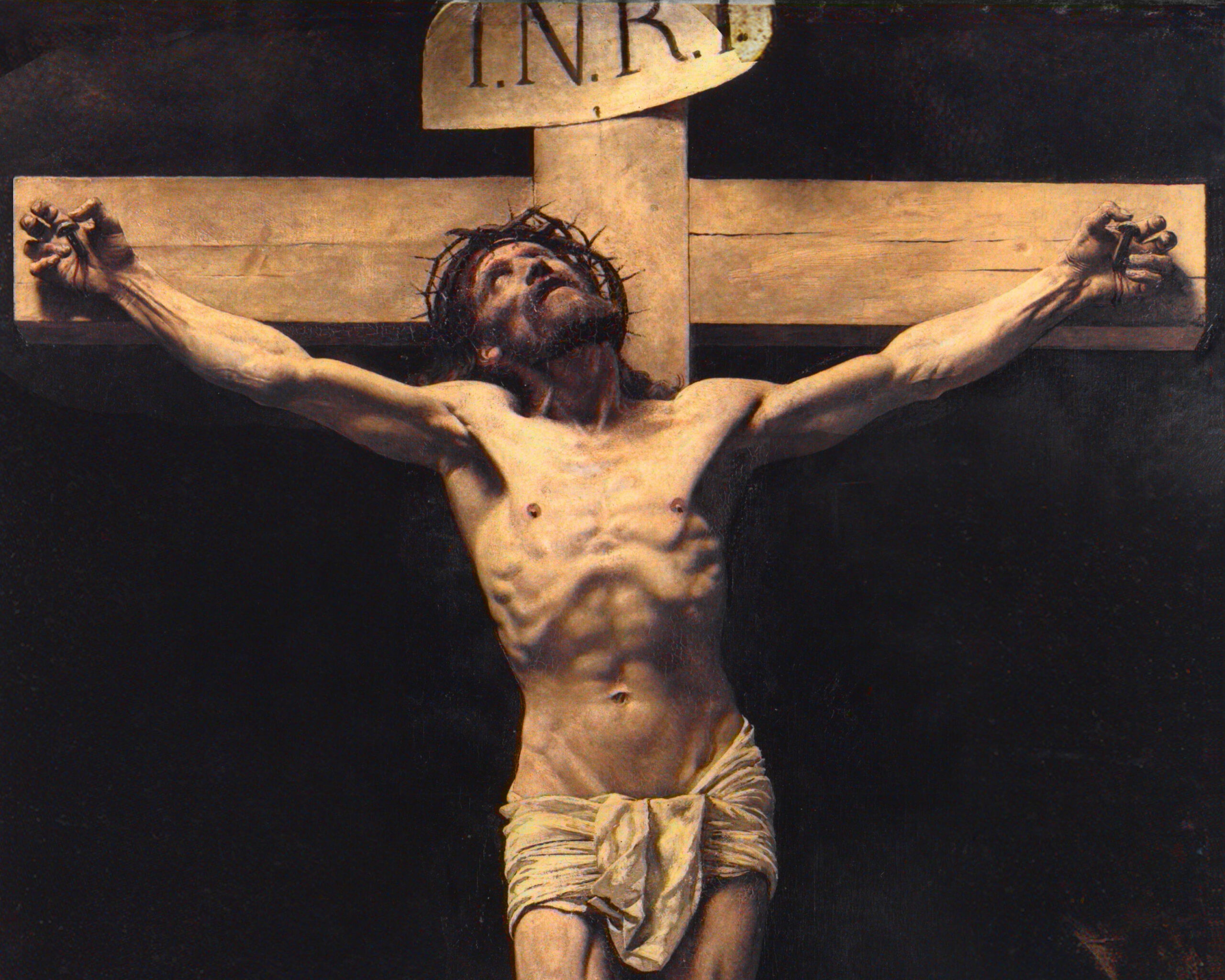 Christ on the Cross, Léon Bonnat (1833-1922), c. 1874, oil on canvas. Petit Palais, Paris / Wikimedia Commons.