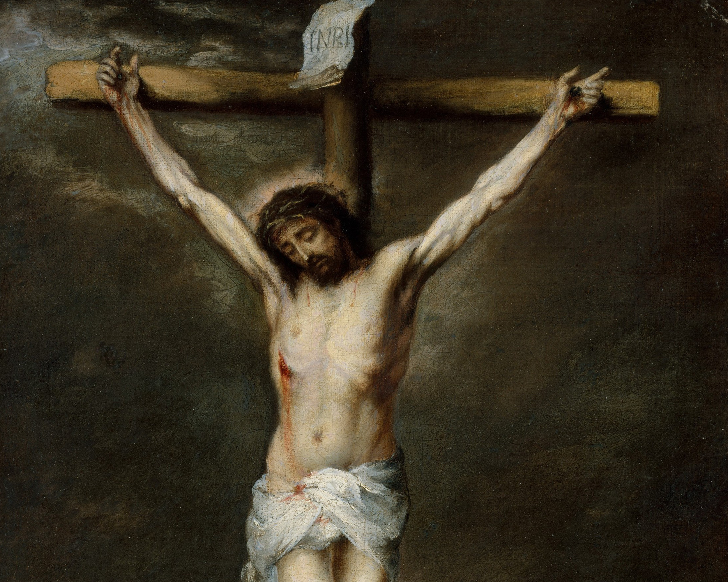 The Crucifixion, Bartolome Esteban Murillo (1617-1682), 1675, oil on canvas. Metropolitan Museum of Art / Wikimedia Commons.