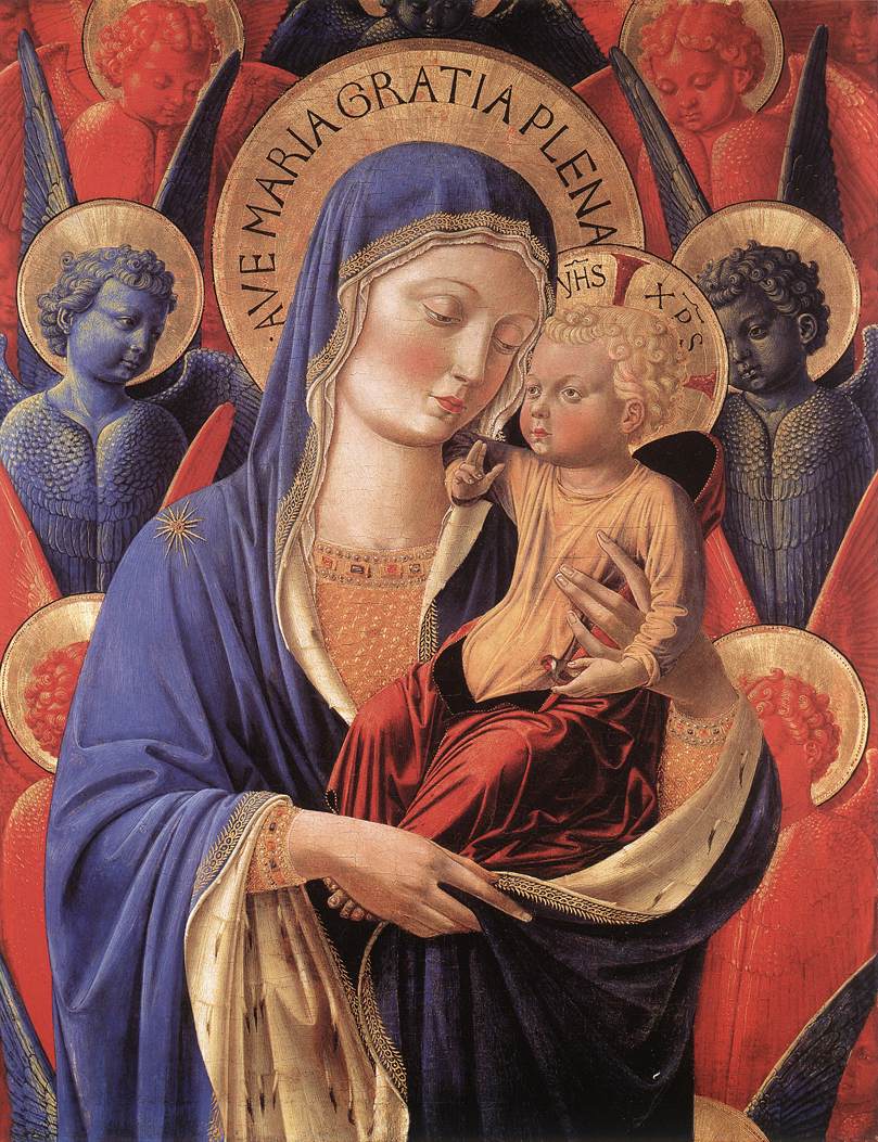 Madonna and Child by Benozzo Gozzoli (1420-1497). 1460, tempera on panel, Detroit Institute of Arts / Wikimedia Commons.