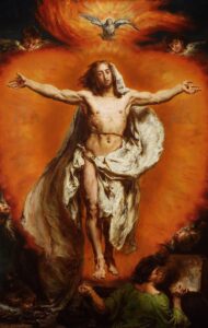 The Ascension of Christ by Jan Matejko (1838-1893). 1884, oil on panel, National Museum in Warsaw / Wikimedia Commons