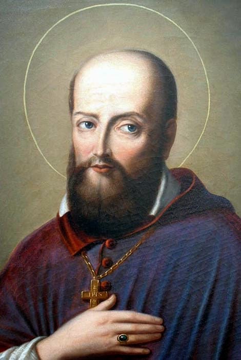 Saint Francis de Sales by unknown artist. 1830, painting / Wikimedia Commons
