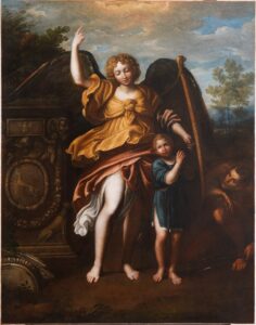 Guardian Angel by Domenico Zampieri. 1615, Oil on Canvas / Wikimedia Commons