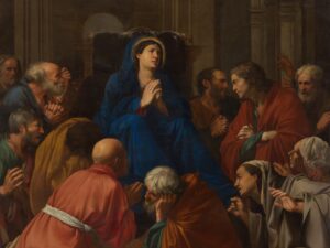 The Dormition of Mary by Carlo Saraceni (1620). 1612, oil on canvas, Metropolitan Museum of Art / Wikimedia Commons