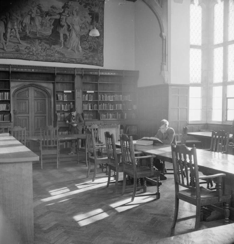 Catholic Public School - Everyday Life at Ampleforth College by Bryson Jack. 1943, photograph. Wikimedia Commons