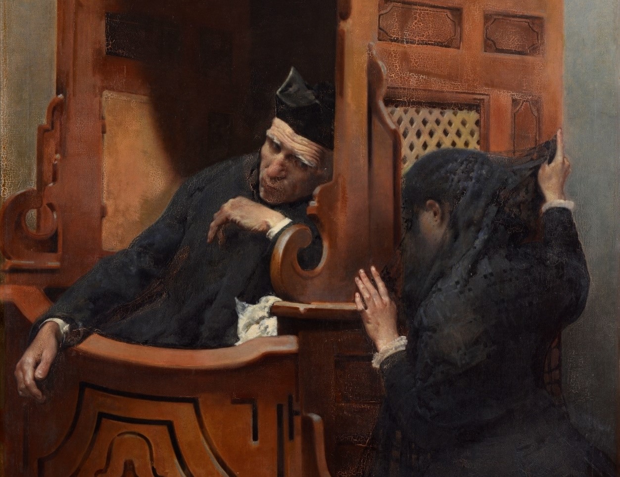 La Penitente by Juan Garcia Martinez (1828-1895). 1884, oil on canvas, Museo del Prado / Wikimedia Commons
