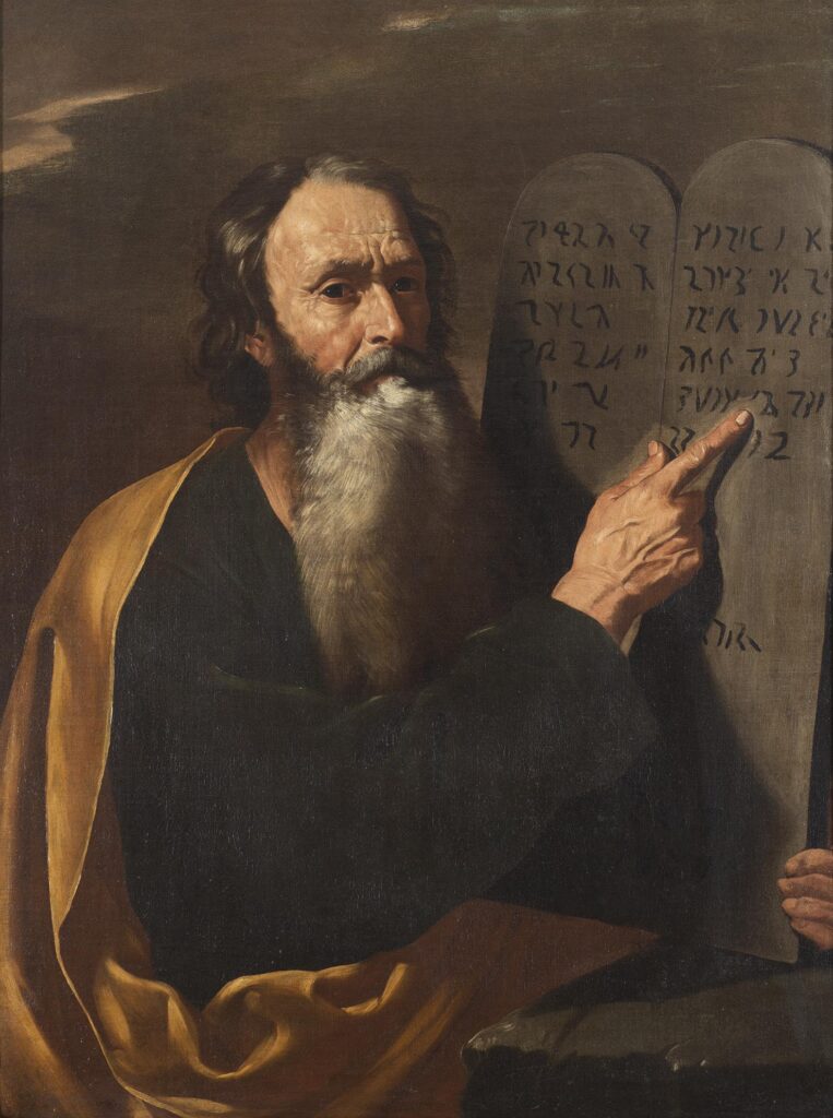 Moses by Hendrick de Somer (1602-1656). Oil on canvas, private collection / Wikimedia Commons