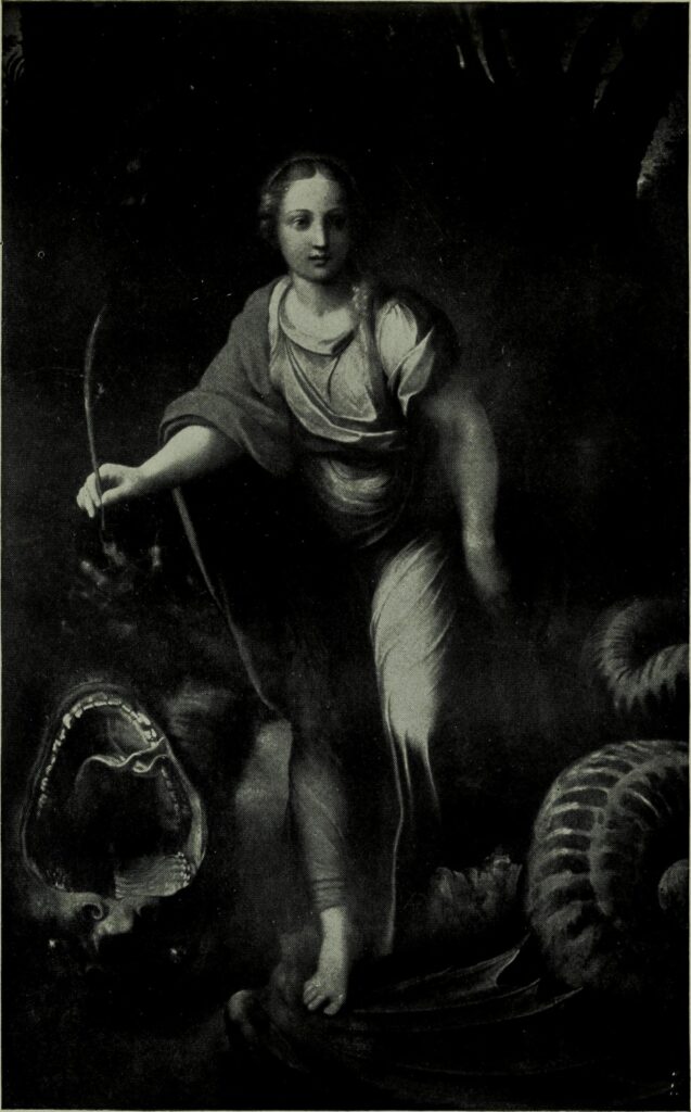 St. Margaret by Estelle Hurll (1863-1924). 1895. Wikimedia Commons