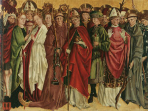 Die Vierzehn Nothelfer by unknown artist. 1470, painting, Kunsthistorisches Museum / Wikimedia Commons