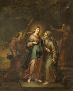 The Visitation by anonymous. 1700s, oil on canvas, National Trust / Wikimedia Commons