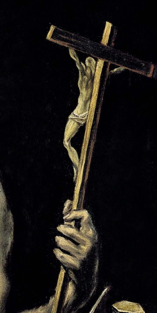 Saint Jerome by El Greco (1541-1614). 1605, oil on canvas, Royal Academy of Fine Arts of San Fernando / Wikimedia Commons