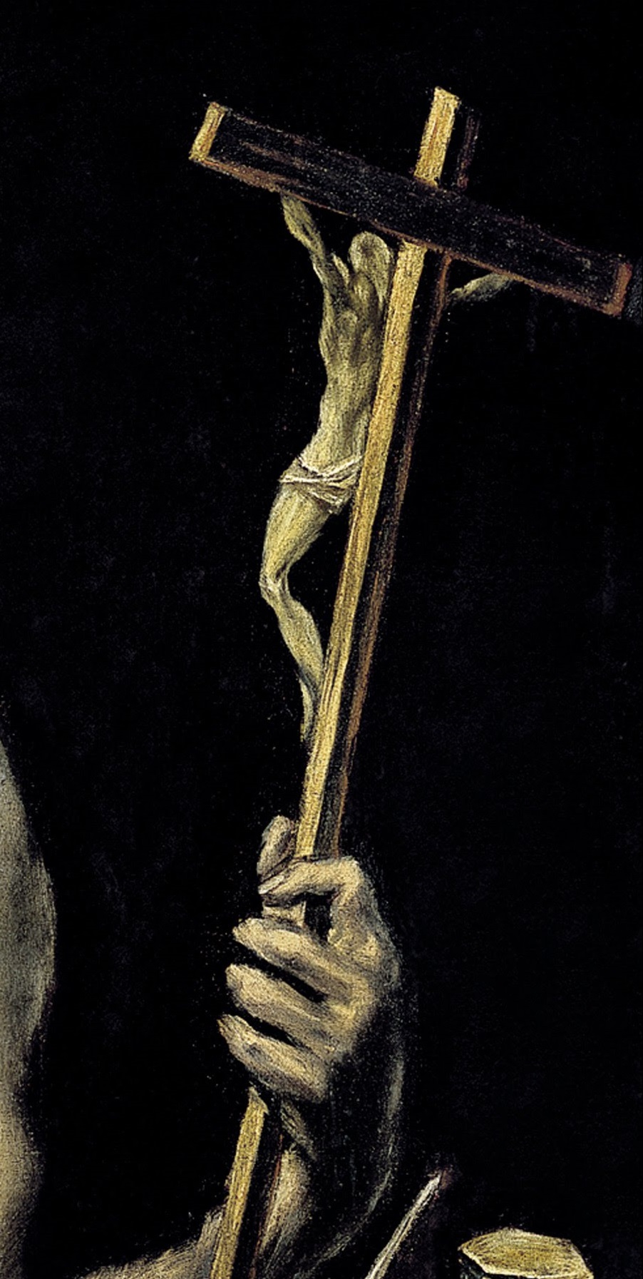 Saint Jerome by El Greco (1541-1614). 1605, oil on canvas, Royal Academy of Fine Arts of San Fernando / Wikimedia Commons