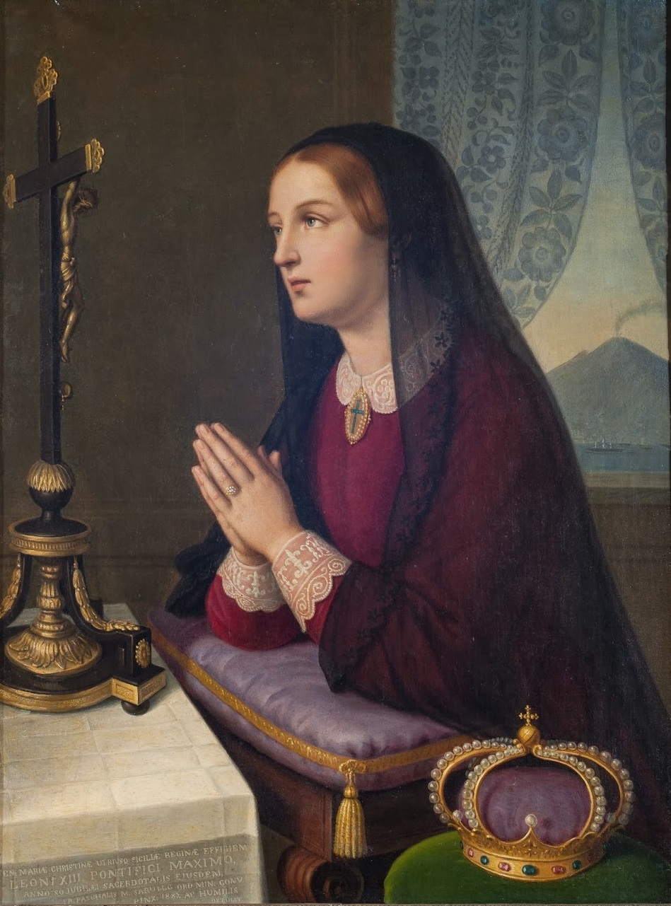 Maria Christina di Savoia - Regina delle Due Sicilie. 1835. Wikimedia Commons