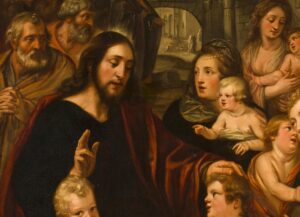 Christ Blessing the Children by Artus Wolffort (1581-1641). 1600, oil on canvas / Wikimedia Commons