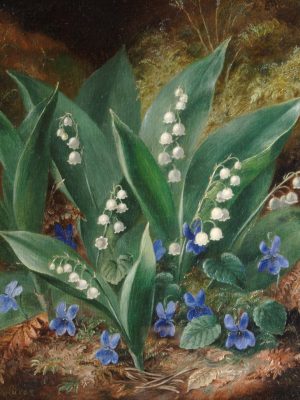 Lilies of the Valley by Albert Durer Lucas (1828-1918). Oil on canvas, Southampton City Art Gallery / Wikimedia Commons