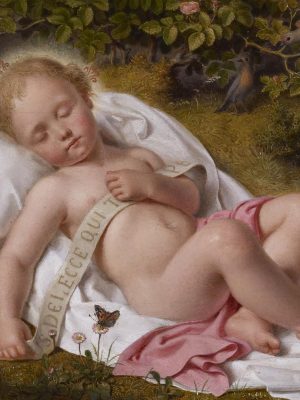 The Christ Child, Andreas Müller (1811–1890), 1849, oil on panel. Walters Art Museum / Wikimedia Commons.