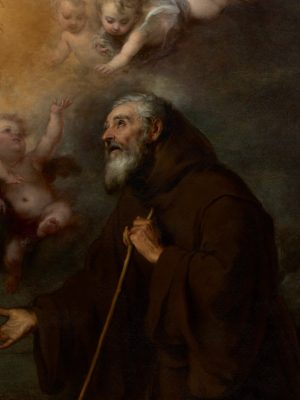 The Vision of Saint Francis of Paola, Bartolomé Esteban Murillo (1617–1682). 1670, oil on canvas. J. Paul Getty Museum / Wikimedia Commons