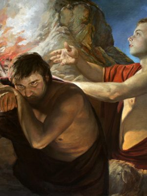 Cain and Abel by Andrei Mironov (1975). 2015, oil on canvas. Wikimedia Commons