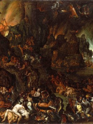 Torments of Hell, Carl Ludwig Beutier (1638-1683). 1669, oil on copper. Yale University Art Gallery / Wikimedia Commons