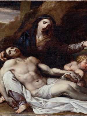 Pieta by Annibale Carracci (1560-1609). 17th century, oil on canvas, Dulwich Picture Gallery / Wikimedia Commons
