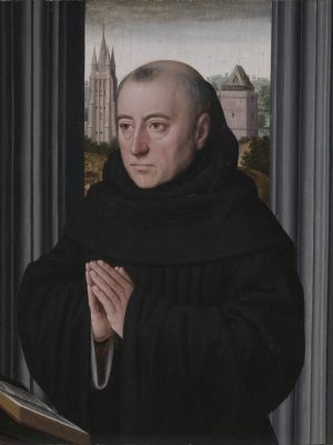 Portrait of a Monk by Gerard David. 1500, oil on panel, Cleveland Museum of Art / Wikimedia Commons