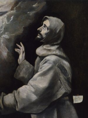 El Greco, Saint Francis Receiving the Stigmata, c. 1590 (Wikimedia Commons)