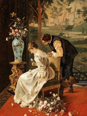 Der Rosenkavalier by Ernst Meisel (1838-1895). 1895, oil painting / Wikimedia Commons