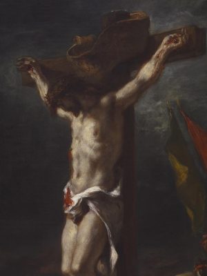 Christ on the Cross, Eugène Delacroix (1798–1863), 1846 oil on canvas. Walters Museum / Wikimedia Commons