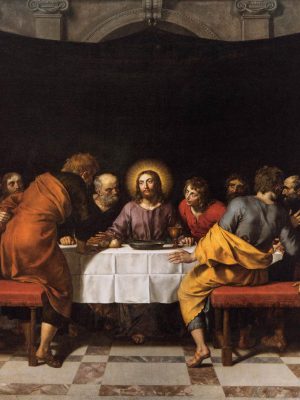 The Last Supper, Frans Pourbus the Younger (1569–1622), 1618, oil on canvas. Louvre Museum / Wikimedia Commons