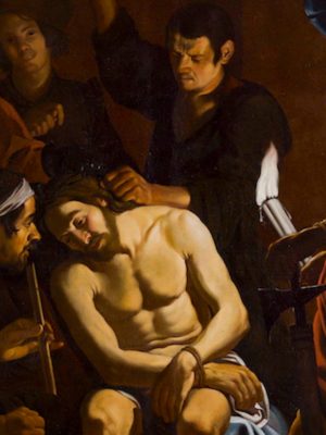 The Mocking of Christ, Gerard Seghers (1591-1651), between 1610 and 1651, oil on canvas. Wikimedia Commons.