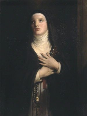 The Nun by Henry William Pickersgill (1782-1875). Oil on canvas, National Gallery / Wikimedia Commons