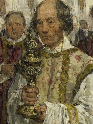Procession in The Hague, Isaac Israels (1865-1934), 1881, oil on panel. Rijksmusum / Wikimedia Commons.