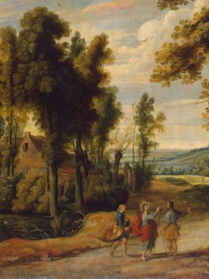 Christ on the Road to Emmaus, Jan Wildens (1584/1586-1653), 1640s, oil on canvas. Hermitage Museum / Wikimedia Commons.