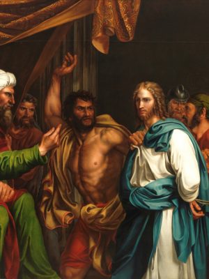 Jesus in the House of Annas, José de Madrazo y Agudo (1781-1859), 1803, oil on canvas. Museo del Prado / Wikimedia Commons.