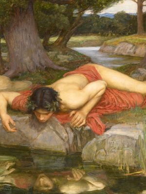 John William Waterhouse, Echo and Narcissus, 1903 (Wikimedia Commons)