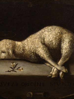 The Sacrificial Lamb by Josefa de Obidos (1630-1684). 1670, oil on canvas, Walters Art Museum / Wikimedia Commons.
