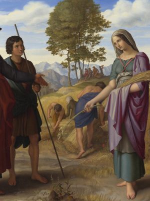 Ruth in Boaz's Field, Julius Schnorr von Carolsfeld (1794–1872), 1828, oil on canvas. National Gallery in London / Wikimedia Commons.
