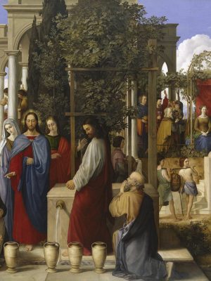 The Wedding Feast at Cana by Julius Schnorr von Carolsfeld (1794-1872). 1819, oil on canvas, Hamburger Kunsthalle / Wikimedia Commons